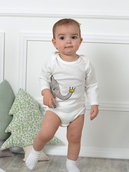 童装品牌2020春夏欧美宝宝哈衣 儿童爬服 多色长袖婴儿服装 连体衣