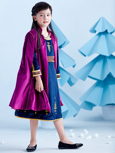 梦幻派对童装品牌2020春夏新款安娜公主外套cos服装