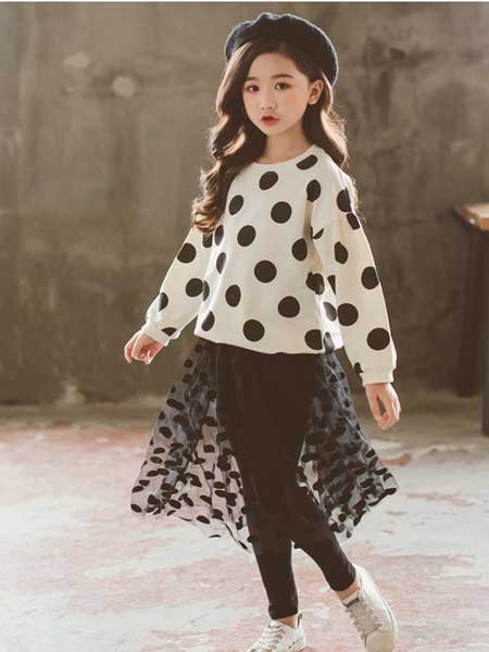 七巧童年童装品牌2020春夏新款时髦套装韩版童装