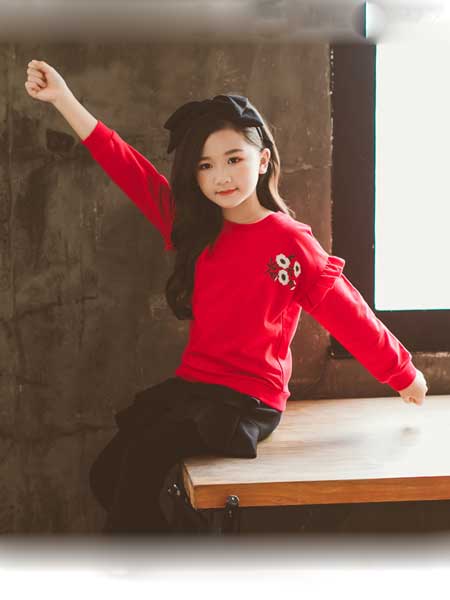 七巧童年童装品牌2020春夏新款套装韩版时髦春秋季童装儿童裙裤