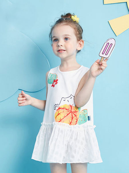 蒙蒙摩米儿童连衣裙3夏4岁女孩纯棉洋气裙子2020新款女童公主