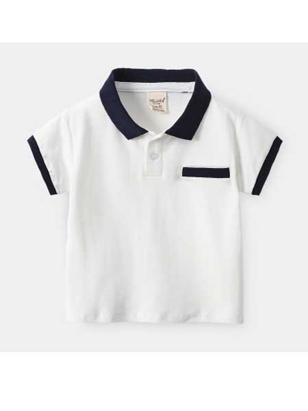 童装品牌2020春夏新款儿童POLO衫男童短袖T恤