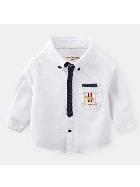 WELLKIDS童装品牌2020春夏新款衬衫童装 儿童长袖衬衫