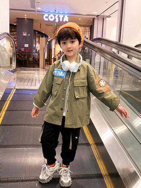 童装男童春秋装外套2020年春季儿童韩版工装上衣