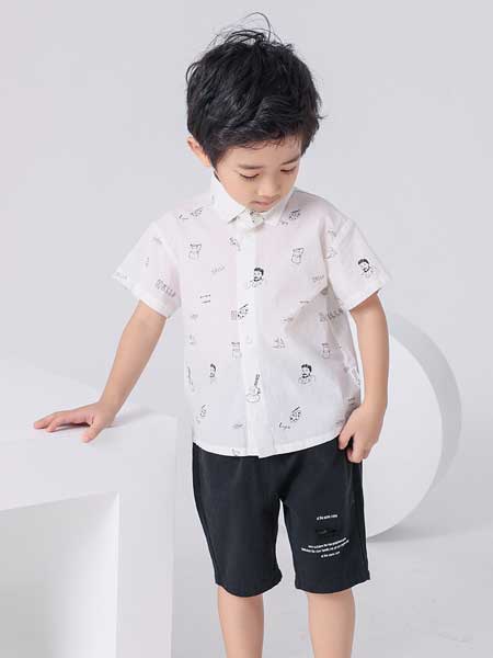 金点·韩e童社童装品牌2020春夏男童polo衫短袖