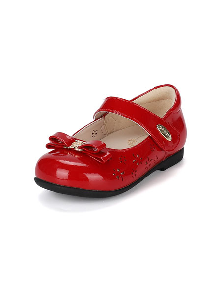 江博士童鞋品牌2020春夏礼仪鞋儿童单鞋春季女童皮鞋红色女童公主鞋