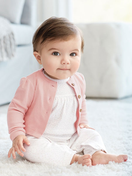 Carter’s童装品牌2020春夏宝宝开衫针织外套