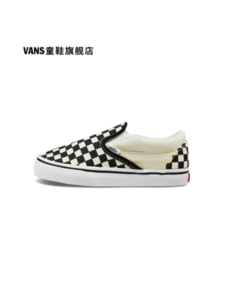Vans(范斯)童鞋品牌2020春夏中大童Slip-On帆布鞋 经典款低帮男女童