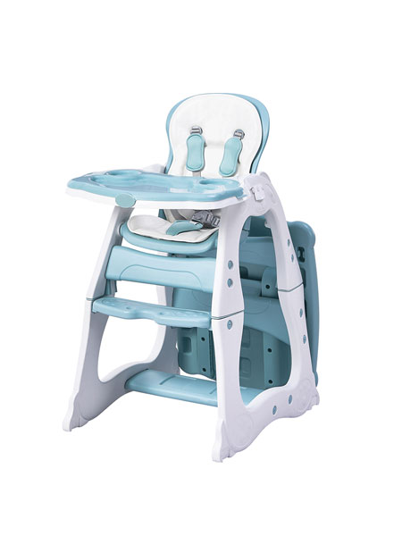 哈哈鸭婴童用品2020春夏儿童多功能餐椅塑料餐椅组合式餐椅