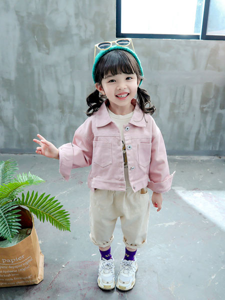 新恒梦想童装品牌2020春夏儿童女宝宝小童韩版洋气短款公主时髦