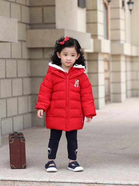 童装品牌2020春夏红色外套