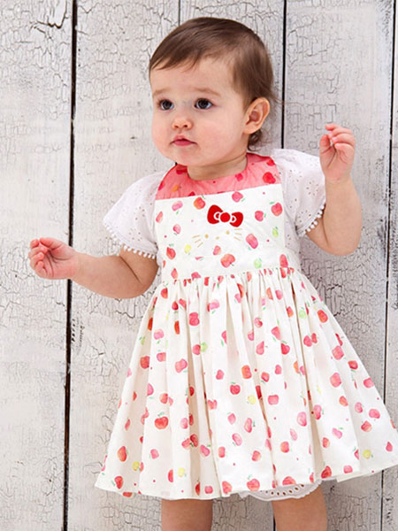 帕芭比童装品牌2020春夏女童新款婴儿幼儿连体衣/爬行衣/连衣裙美人鱼公主装扮