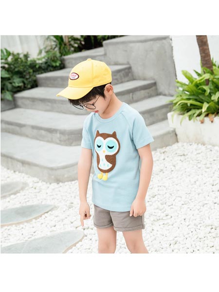 Chocolate Smile童装品牌2020春夏韩国新款亲子短袖一家三口潮童装T恤