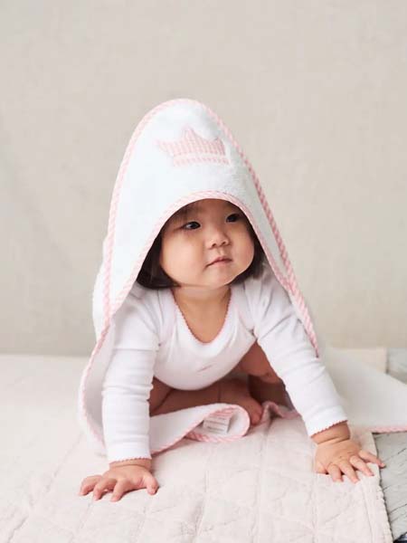 La Coqueta童装品牌2020春夏宝宝白色T恤纯棉