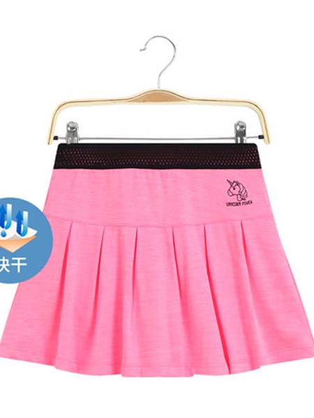 Bossini Kids堡狮龙童装品牌2020春夏粉色短裙