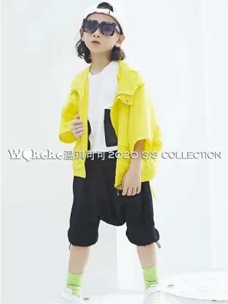 温琪可可童装品牌2020春夏黄色外套