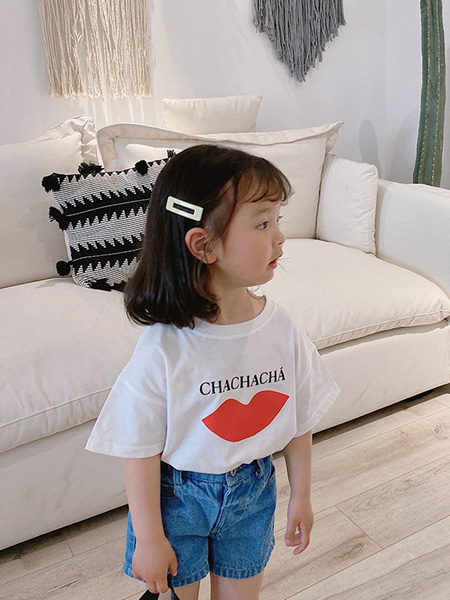 童装品牌2020春夏夏季新款儿童棉质印花短袖韩版童装