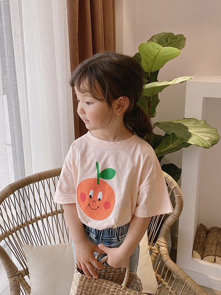 酷君童装品牌2020春夏夏季新款儿童棉质印花短袖韩版童装