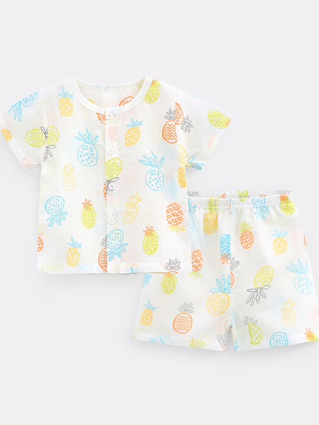 童装品牌2020春夏男童女童短袖套装宝宝衣服儿童洋气时尚两件套薄款夏装