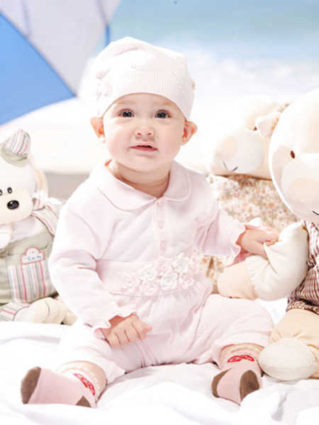 拉比童装品牌2020春夏新生儿宝宝连体服