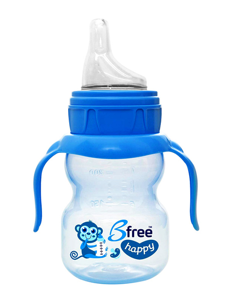 bfree婴童用品进口宝宝婴儿学饮杯防呛防漏水杯家用防摔儿童鸭嘴杯大