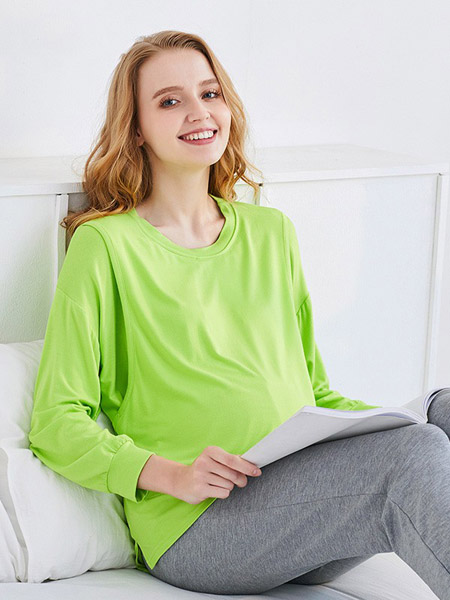 十月名裳孕妇品牌2020春夏防辐射服孕妇装品肚兜怀孕期内穿
