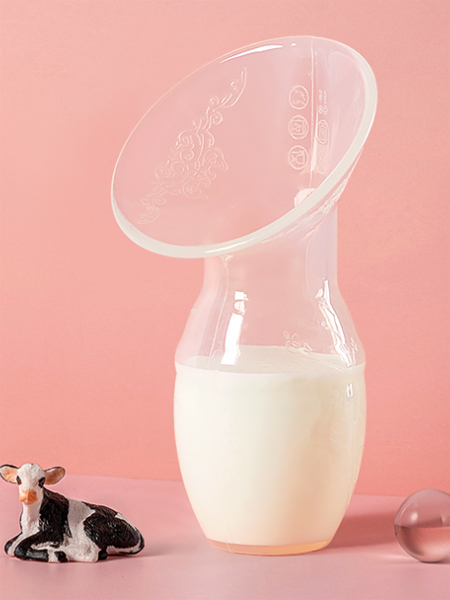 haakaa婴童用品吸奶器手动孕产妇母乳收集器接漏奶挤奶神器硅胶产后集奶器