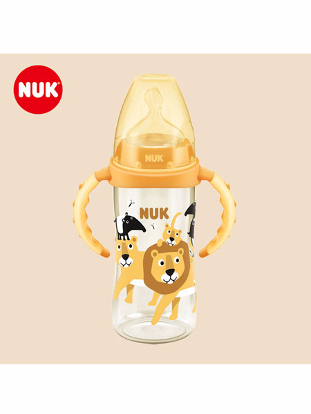 NUK - NUK婴童用品新品宽口径PPSU带手柄彩色奶瓶1号0-6个月