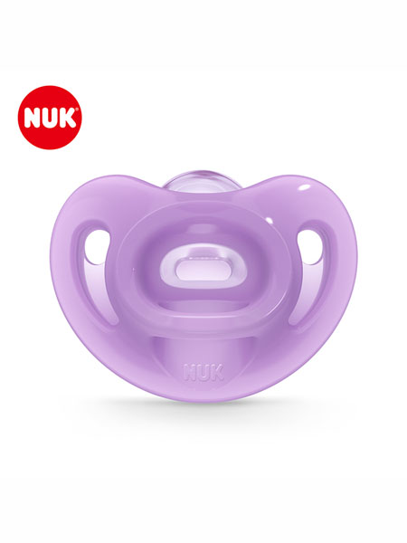 NUK - NUK婴童用品硅胶安抚奶嘴0-6-18个月宝宝安慰奶嘴安抚奶嘴