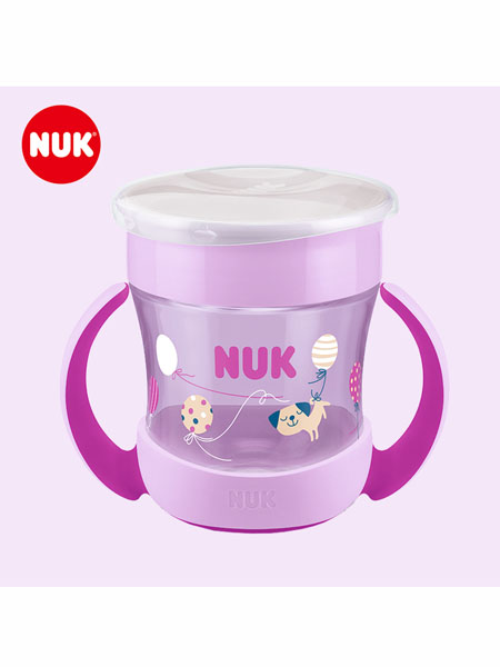 NUK - NUK婴童用品迷你魔术杯360度魔术杯宝宝防漏喝水杯带手柄