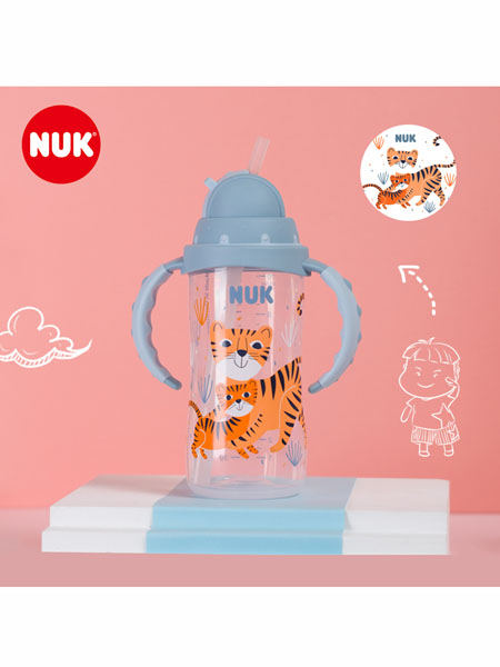 NUK - NUK婴童用品新品宽口径PPSU带手柄彩色奶瓶1号0-6个月