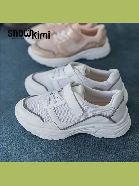 Snowkimi童鞋品牌童运动鞋2020春秋新款轻便 跑步女童休闲鞋男童韩版鞋