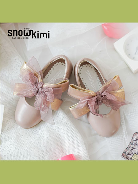 Snowkimi童鞋品牌公主鞋2020年春季 女童鞋小公主软底单鞋 舞蹈鞋