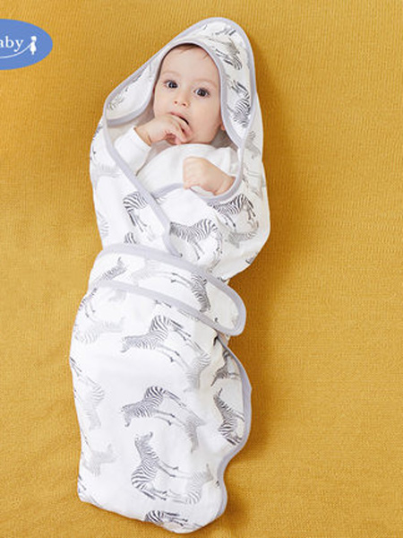 i-baby童装品牌2020春夏包被婴儿初生产房抱被新生夏季薄款被子包裹被