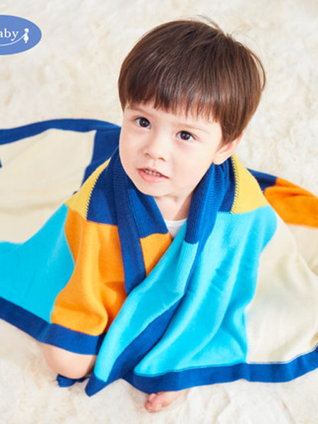 i-baby童装品牌2020春夏宝宝竹纤维盖毯婴儿空调被儿童夏季薄款毛毯