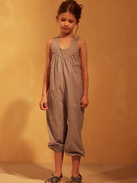 Tuchinda Design童装品牌2020春夏工装个性女童连体裤