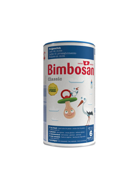 bimbosan宾博婴儿食品经典婴幼儿奶粉 2段 (6-12月)500g/罐