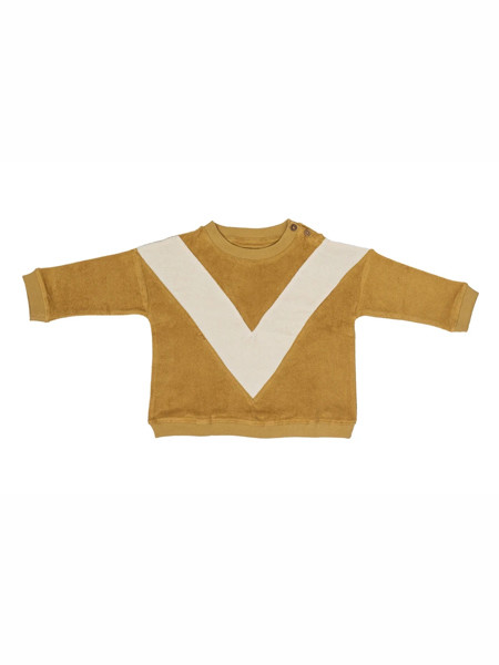 littleindi童装品牌2020冬季撞色款羊毛衫