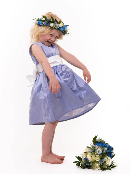 FLOWER GIRL DRESSESE童装品牌2020春夏系带女童古怪连衣裙
