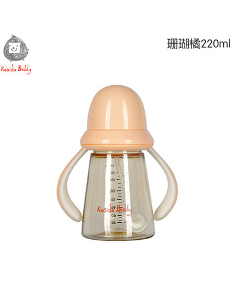 小鸡卡迪婴童用品PPSU奶瓶新生婴儿耐摔大宝宝宽口径防呛胀气吸管喝水重力球