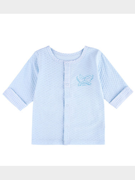 童装品牌2020春夏婴儿短袖t恤夏季透气薄款儿童开衫棉新生男女宝宝0-1-3岁上衣