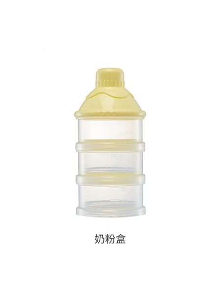 婴童用品Richell宝宝LO奶粉盒便携外出奶粉格奶粉分装盒三层日本