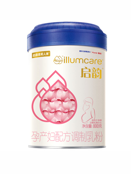 惠氏启赋婴儿食品孕妇妈妈配方调制乳粉800g*1罐