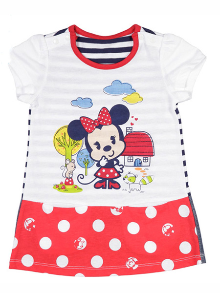 Disney Cuties童装品牌2020春夏米妮图案小裙子