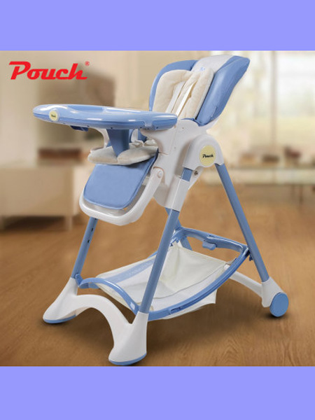 帛琦婴童用品Pouch儿童餐椅多功能便携可折叠婴儿餐椅宝宝餐椅儿童吃饭餐桌椅