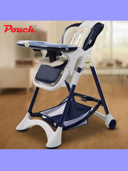 帛琦婴童用品Pouch儿童餐椅多功能便携可折叠婴儿餐椅宝宝餐椅儿童吃饭餐桌椅 