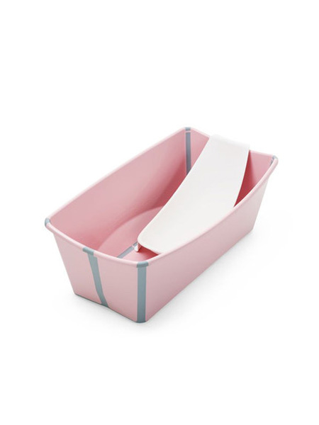 stokke婴童用品Stokke Flexi Bath 折叠式浴盆 + 初生婴儿浴架进口婴儿宝宝浴盆