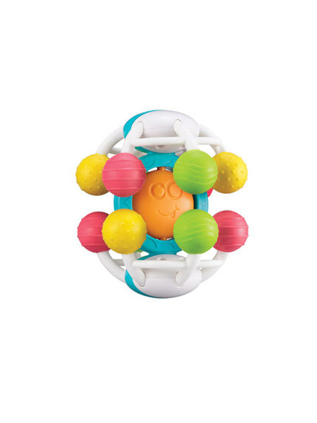 澳贝婴童用品澳贝婴儿玩具抚触球0-1岁宝宝牙胶安全水煮磨牙棒婴儿安抚手抓球
