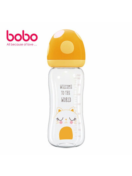 乐儿宝婴童用品乐儿宝(bobo)奶瓶 新生儿婴儿宝宝小孩宽口径仿真母乳玻璃奶瓶 防摔防胀气防呛 台湾产高硼硅玻璃 蘑菇新生优晶瓶 蓝色160ml