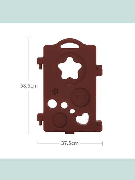 婴童用品月亮围栏儿童家用爬行垫玩具栏室内宝宝安全防护栏 单片